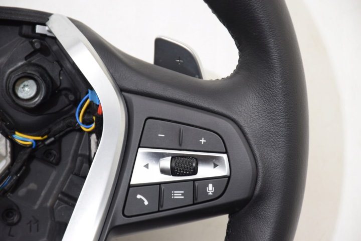 BMW F40 G20 G21 G22 G26 G29 РУЛЬ КОЖА ЛЕПЕСТКА РЕГУЛИРОВКА СКОРОСТИ, фото 9
