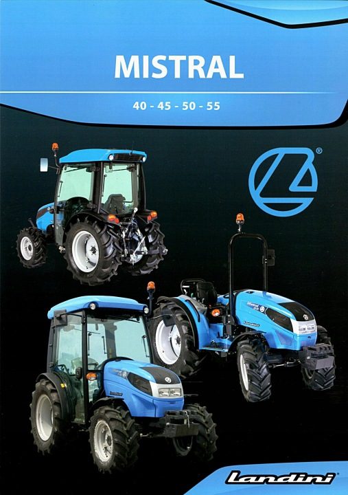 ПРОСПЕКТ LANDINI MISTRAL. ТРАКТОРЫ СЕЛЬСКОХОЗЯЙСТВЕННЫЕ, фото 1