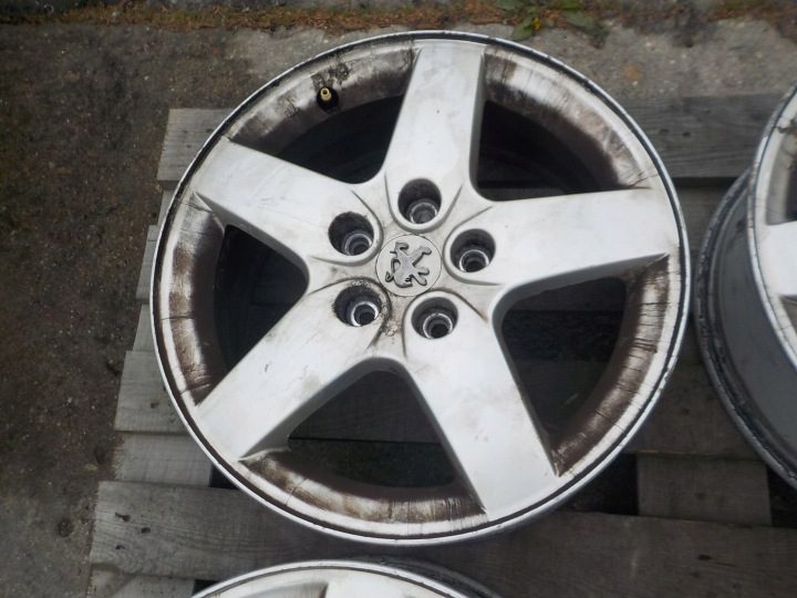 4× Литой диск PEUGEOT 6.5" x 16" 5x108 ET 44, фото 3