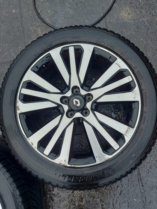 RENAULT KOLEOS II РЕСТАЙЛИНГ КОЛЕСА АЛЮМИНИЕВЫЕ 19X7ET40 5X114,3 MICHELIN 403003273R, фото 5