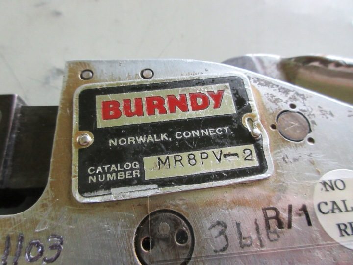 ОБЖИМНЫЕ КЛЕЩИ PRASKA BURNDY MR8PV-2, фото 3
