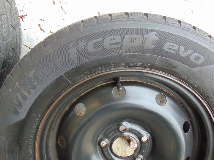 Диски шины колеса зимние 2 шт. Hyundai IX35 6,5X16H2 ET45 5X115 215/65R16, фото 5