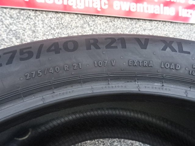 Шина летняя Continental PremiumContact 6 275/40R21 107 В усилитель (XL) VOL - Volvo, фото 7