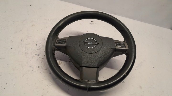 OPEL ASTRA H III РУЛЬ КОЖА ПОДУШКА БЕЗОПАСНОСТИ МУЛЬТИФУНКЦИОНАЛЬНАЯ, фото 1