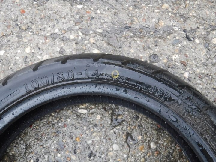 Шины штатные передние задние SuperSoco CPX 110/80R14, 100/80R16, фото 3
