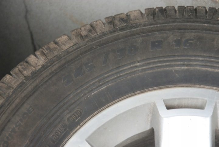 4× Шина зимняя Michelin LATITUDE ALPIN 245/70R16 107 т сцепление на снегу (3PMSF), фото 4