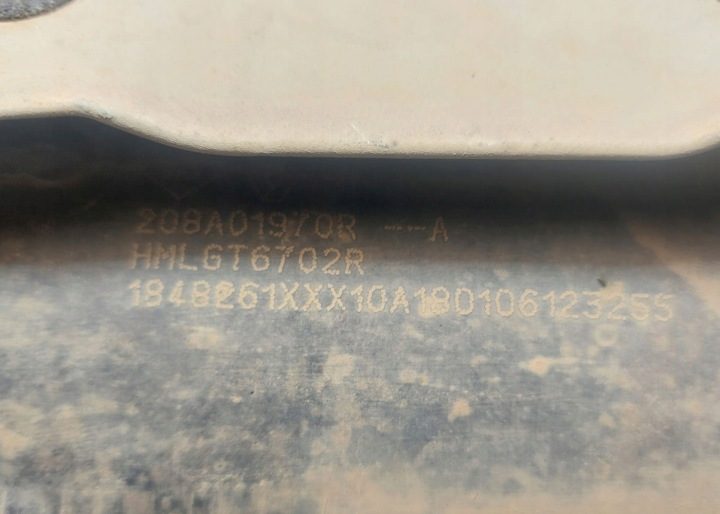 208A01970R HMLGT6702R катализатор Nissan Qashqai J11 рестайлинг 1.2 DIG 2013-2021, фото 5