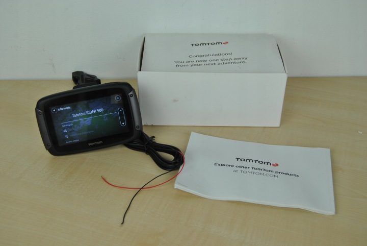 НАВИГАЦИЯ МОТОЦИКЛЕТНАЯ TOMTOM RIDER 500, фото 2