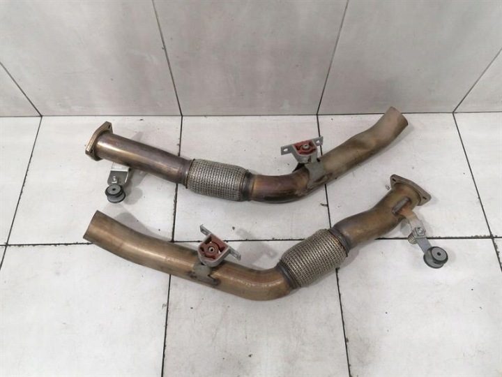 BENTLEY BENTAYGA 36A MK2 Down Труба Комплект 4M0253350BE Выхлоп Система Muffler, фото 5