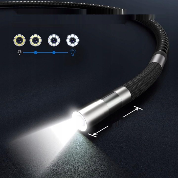 RALCAM камера эндоскопическая 8,5 мм с 8 диодами LED кабель 1m Ż1002, фото 5