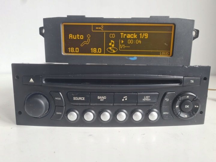 Магнитола Peugeot 207 307 807 Partner rd45 Berlingo USB Bluetooth c3 c4 c5, фото 4