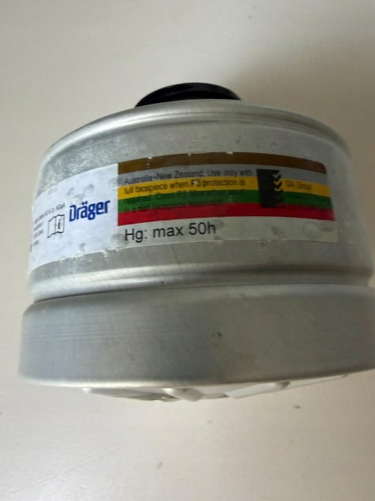 Dräger X-plore Rd40 фильтр kombinowany M45x3 A2B2E2K2HgP3 R D 6738808, фото 8