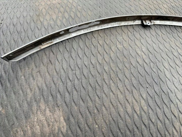 M31 AUDI A6 C6 ДЕКОРАТИВНЫЙ МОЛДИНГ ХРОМ БАМПЕРА ПЕРЕДНИЙ ЛЕВЫЙ 4F0853065, фото 4