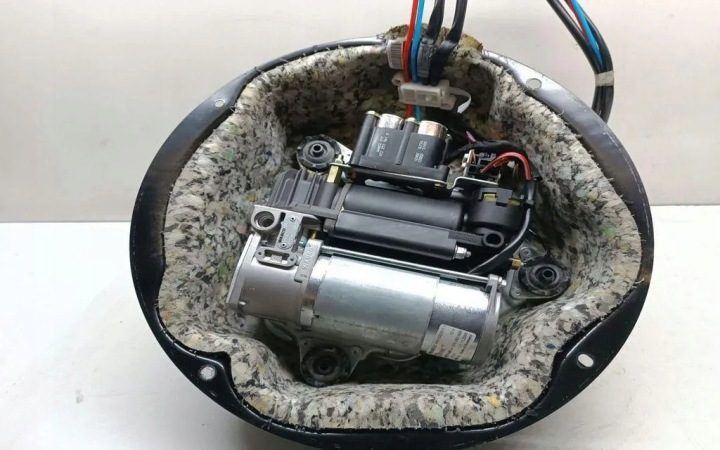 Компрессор пневмоподвески BMW X5 (E53) 37221092349 3.0L дизель 160 кВт 2005, фото 4
