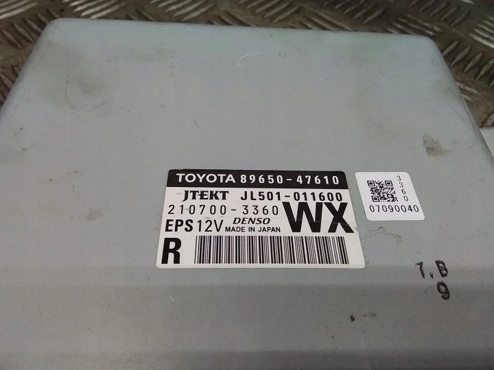 Toyota Prius+ (ZVW40) 2019 Модуль / Блок управления ЭУР руля, фото 2