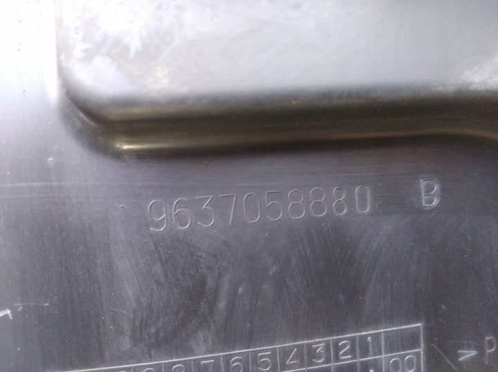 Корпус площадка аккумулятора Citroen Xsara II 9637058880, фото 5
