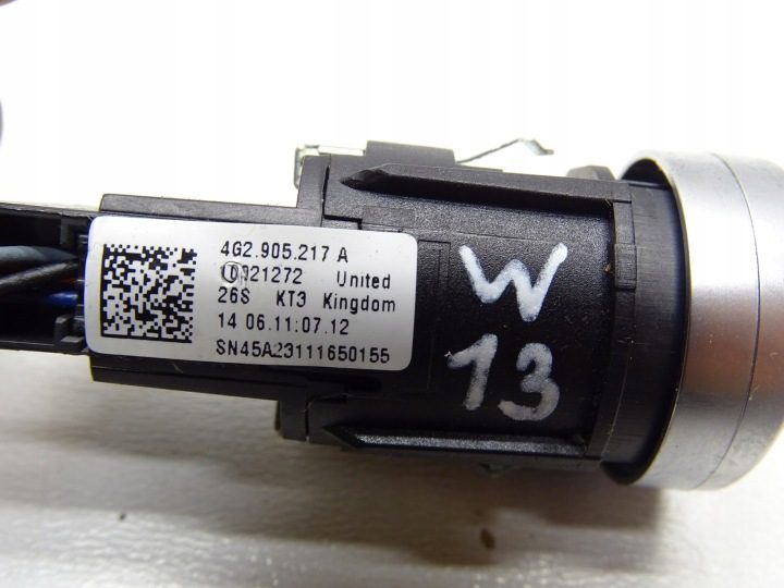 Кнопка переключатель старт стоп 4G2905217A Audi A6 C7, фото 6