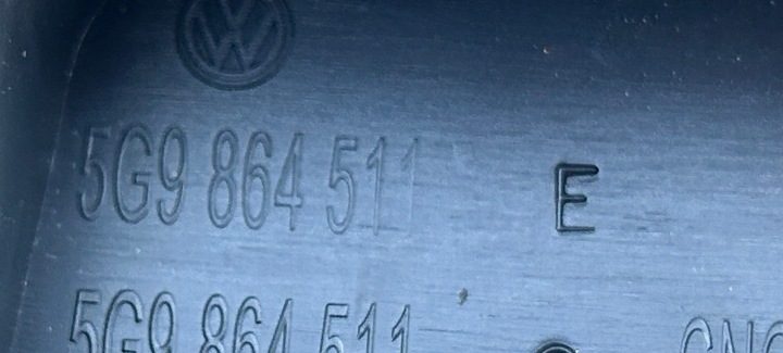 КРОНШТЕЙН МОЛДИНГ БАГАЖНИКА ПРАВЫЙ ЛЕВЫЙ VW GOLF VII УНИВЕРСАЛ 12-, фото 4