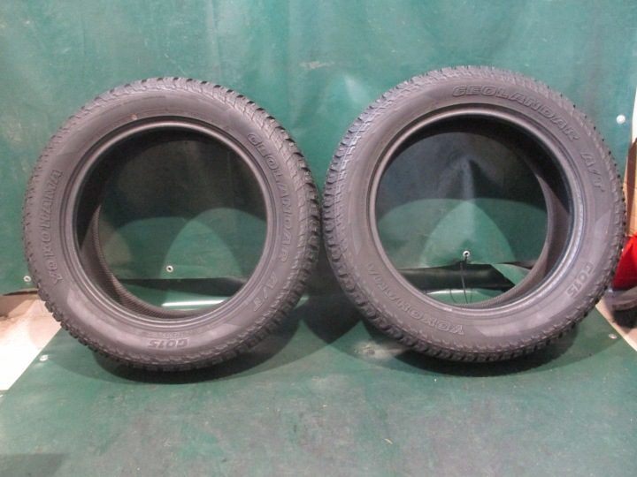 2× Шина всесезонная Yokohama GEOLANDAR A/T G015 225/60R18 104 H сцепление на снегу (3PMSF), усилитель (RF), фото 12