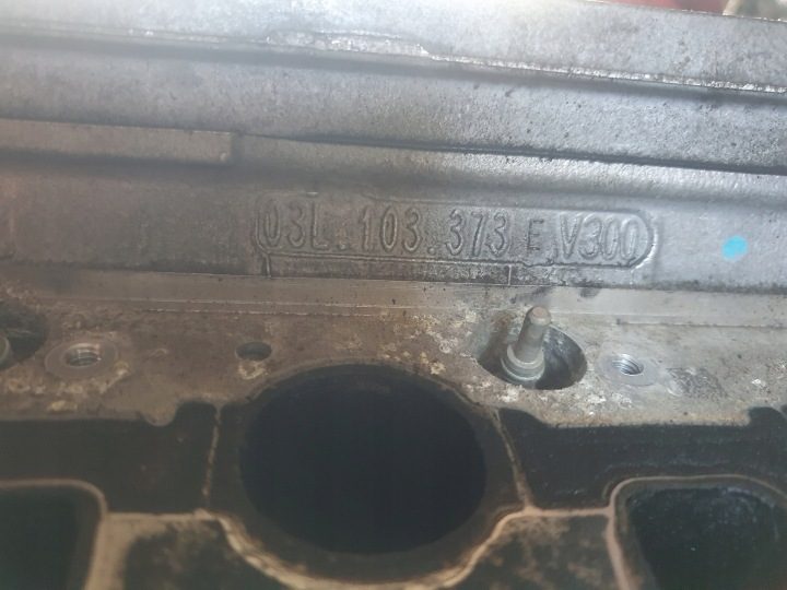 ГОЛОВКА БЛОКА ЦИЛИНДРОВ ВАЛЫ VW AUDI SEAT SKODA 2.0 TDI 03L103373E, фото 8