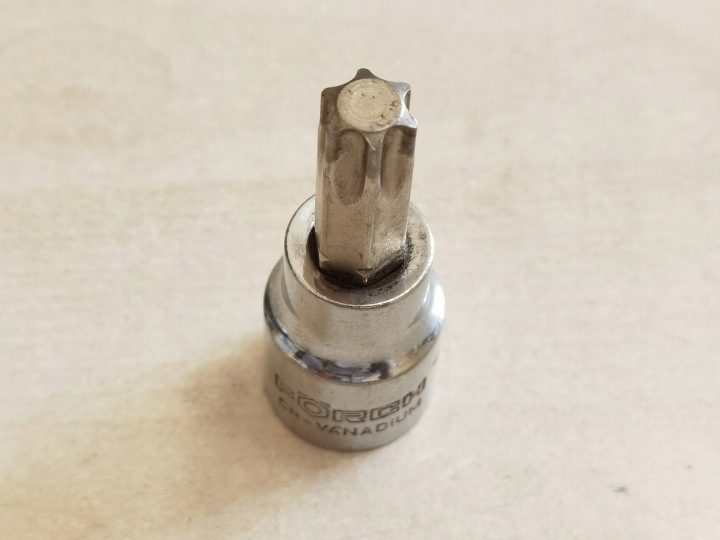 Насадка trzpieniowa 3/8" TORX FORCH T50, фото 1