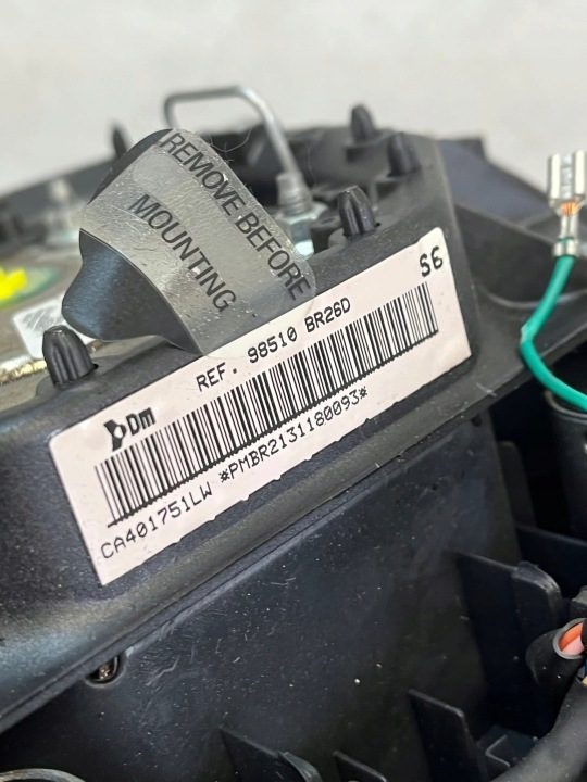 ПОДУШКА БЕЗОПАСНОСТИ ВОДИТЕЛЯ NISSAN QASHQAI I 1 J10 РЕСТАЙЛИНГ 98510BR26D, фото 7