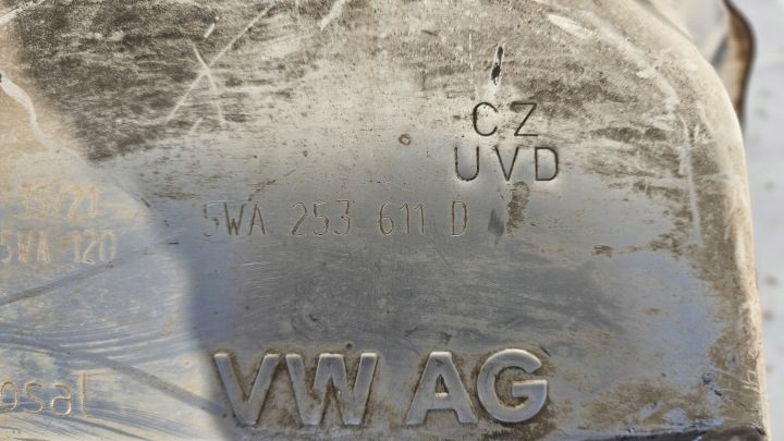 Задний глушитель выхлопы 5WA253611D VW, фото 7
