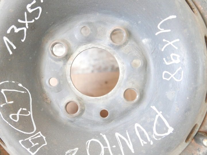 Штампованный диск FIAT 5.0" x 13" 4x98 ET 35, фото 3