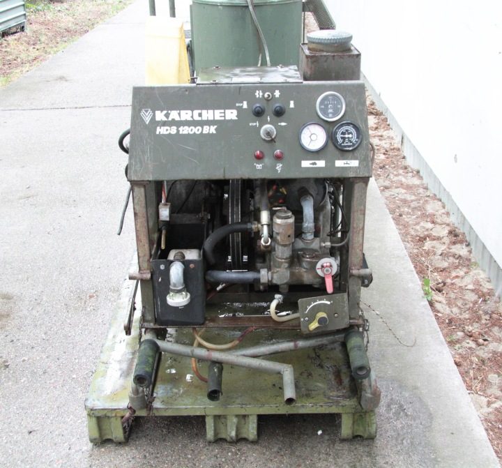 WOJSKOWA ТОПЛИВНАЯ PAROWO ВОДЯНАЯ МОЙКА KARCHER HDS 1200, фото 6