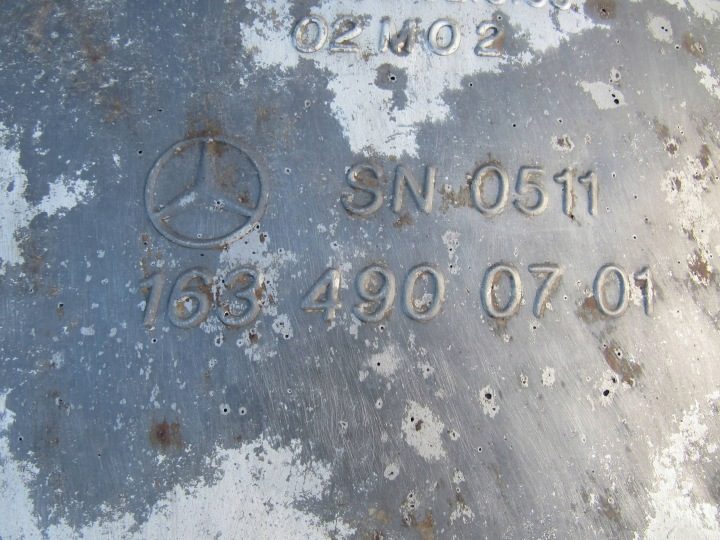 Задний глушитель Выхлоп Mercedes-Benz ML W163 163 A1634900701, фото 6