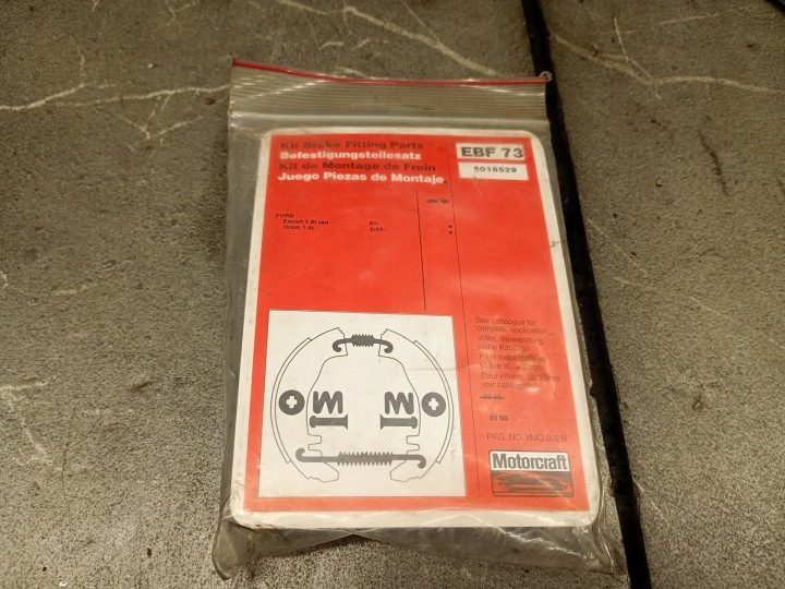 5018529 Комплект колодок тормозных барабанных motorcraft, фото 1