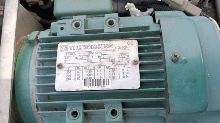 АГРЕГАТ ХОЛОДИЛЬНЫЙ РЕФРИЖЕРАТОР THERMO KING V200MAX № 726/021, фото 6