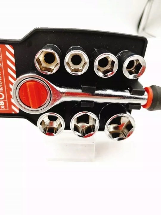 Торцевые головки 3/8", комплект 8 шт. 38D142 Top Tools, фото 6