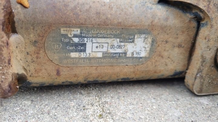 Фаркоп FIAT Ducato Коробка 94-06+wiązka13, фото 3