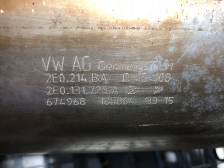 КАТАЛИЗАТОР VW CRAFTER 30 50 2E0131723A 2.0 109 л.с. 06-16 ФИЛЬТР, фото 9