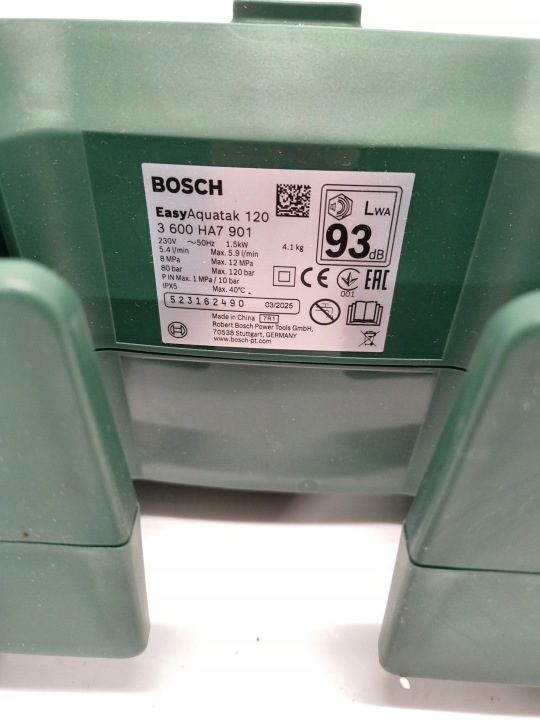 Мойка высокого давления Bosch 120 бар 1500 Вт, фото 7
