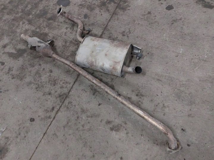 ГЛУШИТЕЛЬ СРЕДНИЙ + ЗАДНИЙ TOYOTA COROLLA VERSO II 2.0 D4D, фото 1