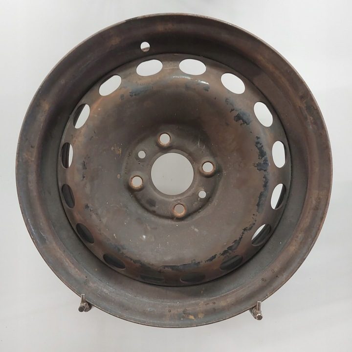 4× Штампованный диск Fiat OE 500, Panda III 5.5" x 14" 4x98 ET 35, фото 3