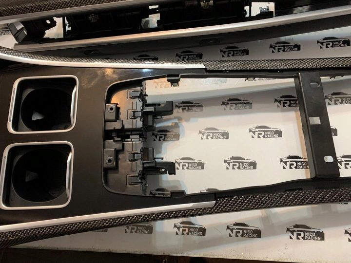ДЕКОРАТИВНЫЕ НАКЛАДКИ ПАНЕЛИ ТОННЕЛЯ BMW 7 G70 I7 G70 КАРБОН БОЛЬШОЙ КОМПЛЕКТ, фото 7