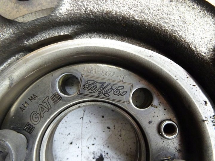 Ford OE AV61-7563-CB сцепление двухмассовый маховик, фото 11