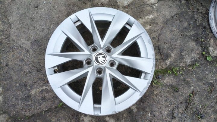 Литой диск Skoda OE Octavia Mk4 5E3601025 7"x17" 5x112 ET 46, фото 1