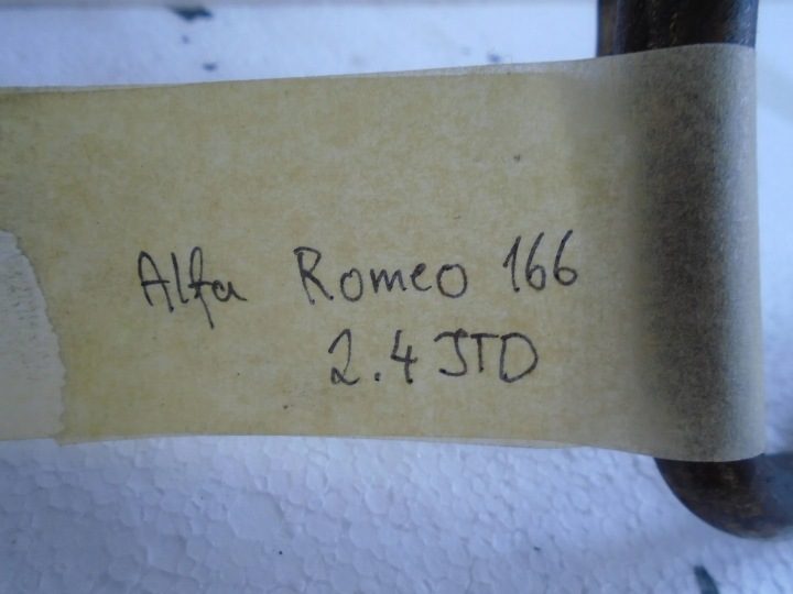 Трубка гидроусилителя 606619560 Alfa 166 2.4JTD, фото 5