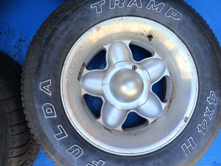 КОЛЕСА ЛИТЫЕ ДИСКИ КОМПЛЕКТ SUZUKI VITARA I 255/60 R15, фото 5