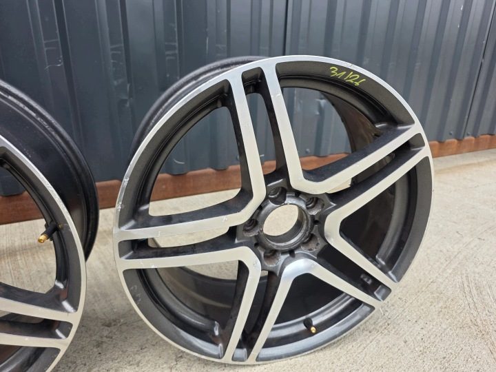 4× Диски Audi VW Seat Skoda A4 A5 A6 A7 8.0J R18 ET45 рисунок AMG 31/26, фото 6