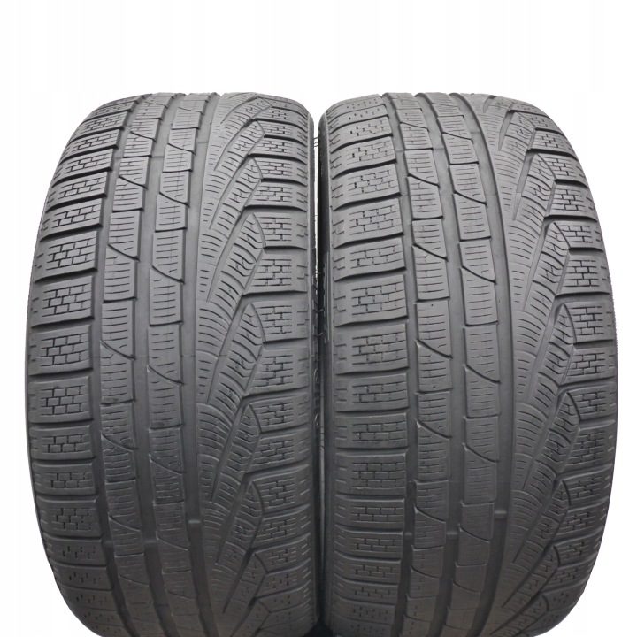 2× Шина зимняя Pirelli Winter SottoZero Serie II 235/35R19 87 В сцепление на снегу (3PMSF) N1 - Porsche, фото 1