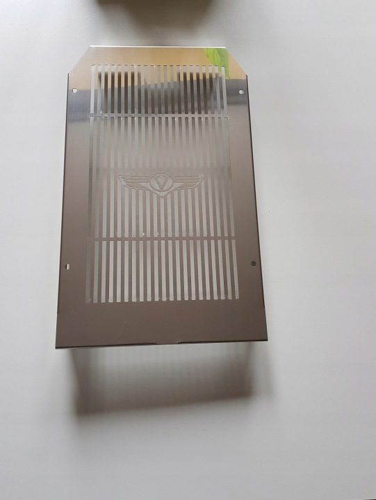 Защита радиатора Kawasaki VN 1500 inox, фото 4
