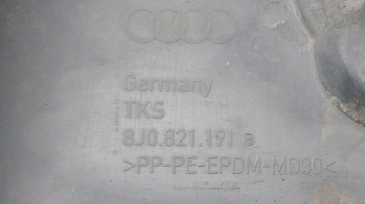 ПОДКРЫЛОК ЛЕВЫЙ ПЕРЕДНИЙ AUDI TT 8J 8J0821191, фото 5