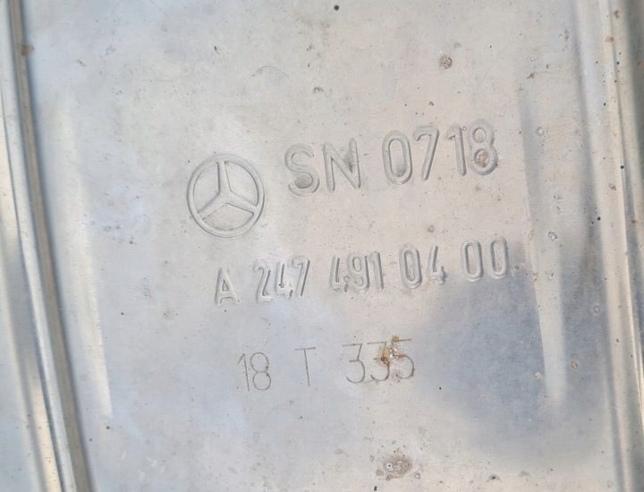 ЗАДНИЙ ГЛУШИТЕЛЬ ВЫХЛОПНАЯ ТРУБА MERCEDES W118 W177, фото 3