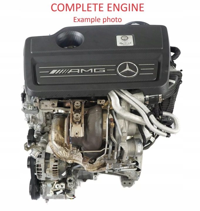Mercedes C117 X156 W176 45 AMG 4Matic Двигатель без навесного Лонгблок 133980 133.980, фото 1