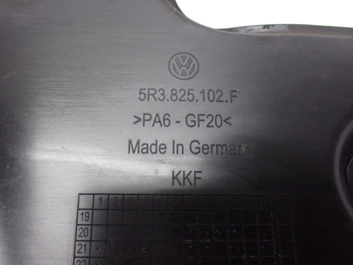 ЗАЩИТА ДНИЩА ПРАВАЯ ОРИГИНАЛ 5R3825102F VW CADDY V 2K 2K7 22 г., фото 3